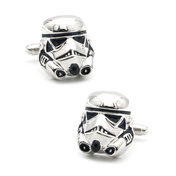 Other - Silver Star Wars Storm Trooper Cufflinks